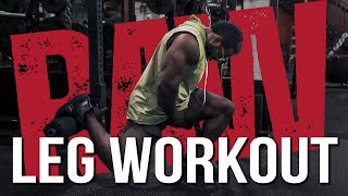 Full Leg Workout  With Terrence Ruffin and Hypertrophy Coach  how to get HUGE Quads Hams Glutes [upl. by Sidon]