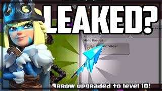 ALL NEW Epic Hero Equipment LEAKED Clash of Clans [upl. by Quarta]