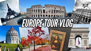 Europe Tour vlog 2024  France Switzerland Italy Vatican City vacation [upl. by Yrroc79]