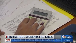 High School Students file taxes for free [upl. by Aisak]