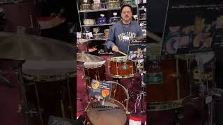 Steve Langone plays Canopus Drums at NAMM Show 2023 [upl. by Otsedom]