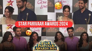 All TV shows  Star Parivaar Awards 2024  Office Screen  Telly Talk [upl. by Adne]