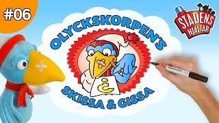 Stadens Hjältar  Ep 06 Skissa amp Gissa med Olyckskorpen [upl. by Carie]