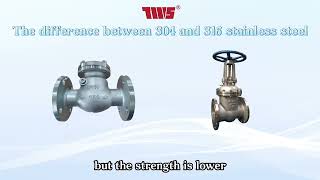 The difference between SS304 AND SS316 [upl. by Ardnuaed]