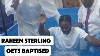 Raheem Sterling Baptised as a Christian in Jamaica 🇯🇲 church baptism  Caribbean [upl. by Isidore875]