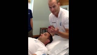 Osteopathic  mid cervical manipulation [upl. by Clemente]