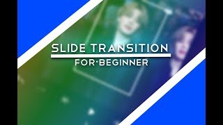 SLIDE TRANSITION ON ALIGHT MOTION FOR BEGINNER [upl. by Heyde]