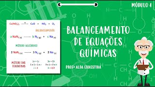 Aula 40  Balanceamento de equações químicas [upl. by Chlo]