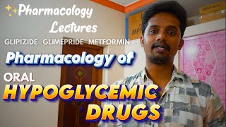 PHARMACOLOGY OF ORAL HYPOGLYCEMIC DRUGS  INSULIN  DIABETES MELLITUS IN TAMIL [upl. by Nelav521]