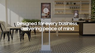 Kiosk Designed for every business delivering peace of mind  Samsung [upl. by Romeu]