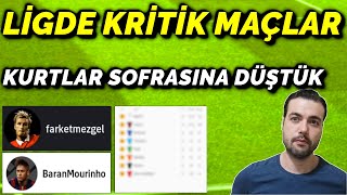 LİGDE KRİTİK MAÇLAR  BARAN MOURİNHO ve FARKETMEZGEL MERT İLE MAÇLAR  eFootball 2024 Mobile [upl. by Yenitirb]