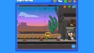 Poptropica Back Lot Island Complete Walkthrough [upl. by Ecinereb]