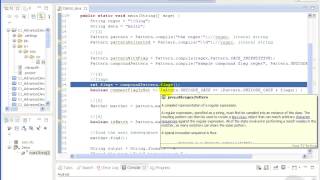 Advanced Java tutorial  Pattern amp Matcher [upl. by Sathrum607]