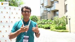 FLAME Investment Lab  Testimonial  Vivek Mashrani Founder amp Director  TechnoFunda Ventures [upl. by Selec]