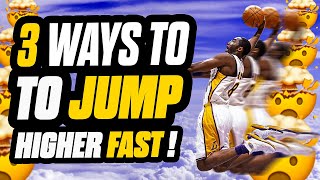 Unlock Your Vertical Jump 3 Simple Ways to JUMP HIGHER Fast 🚀 [upl. by Zach]