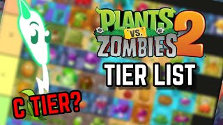 Plants vs Zombies 2 PLANT TIER LIST 2023 [upl. by Elberfeld]