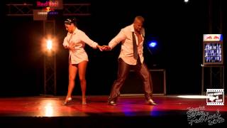 Gabryel amp Bego Factoria de Baile  BACHATA show  Tabarka Salsa Festival 2012 [upl. by Resaec]