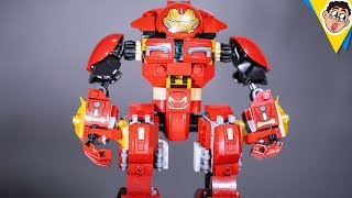 Montando a Hulkbuster de Lego Guerra Infinita Lego Marvel Super Heroes [upl. by Haldeman]