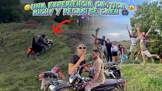 Desafío de explorar montaña ⛰️ en tiempo de lluvia  Richy y pecas sufren accidente 😱🙆🏾‍♂️ [upl. by Pinette454]