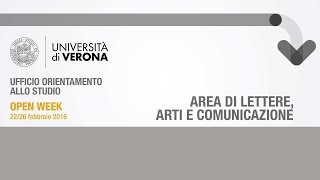 Presentazione Area di Lettere Arti e Comunicazione [upl. by Nomihs]