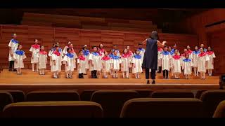 SYF 2024 ST ANTHONYS PRIMARY SCHOOL CHOIR  ET IN TERRA PAX THE HURRICANE [upl. by Trauts]