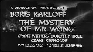 The Mystery of Mr Wong 1939 Detective Crime Thriller full movie [upl. by Eam]