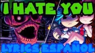 i hate You lyrics español demo👀 [upl. by Asquith]