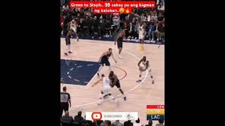 Sabay kapa kay Steph 😅👀 nba hoopshighlights basketball basketballplays nbahighlights [upl. by Adiehsar]