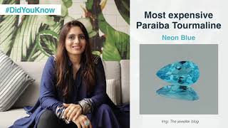 Paraiba Tourmaline Gemstones Facts [upl. by Berfield]