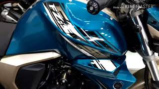 Yamaha FZS Fi V20New FeaturesFull walkaround ReviewPrice Mileage2 Colours [upl. by Aerdna167]