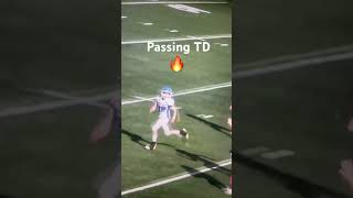 Passing touchdown 🔥 6th grade quarterback football [upl. by Edea]