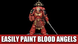 EASILY Paint Blood Angels  Two Thin Coats Edition [upl. by Polk]