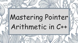 Mastering Pointer Arithmetic in C [upl. by Anahsar]