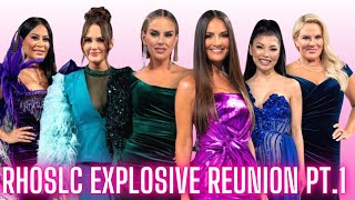 RHOSLC Season 2 Dramatic Reunion pt 1 Ft UpandAdamLive2 [upl. by Airliah926]