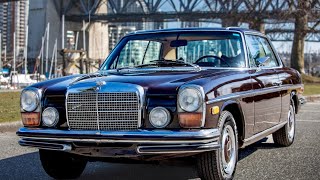 1970 MercedesBenz 250C test drive [upl. by Eetsirhc469]