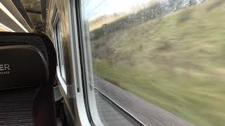 Passing through East Linton On A Class 801 LNER 29324 [upl. by Atikim]