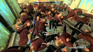 Skyrim  Killing 200 Annoying Brats [upl. by Sweatt23]