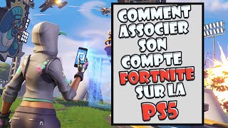 Comment associer son compte FORTNITE sur PS5 👍 [upl. by Vasiliki]