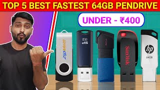 🔥Top 5 Best 64GB Fastest Pendrive Under 400⚡September 2023  Best 64GB Pendrive In 2023 [upl. by Arch850]