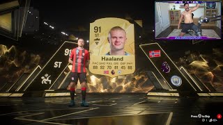 Castro packs Haaland on FC 25 [upl. by Gainer]