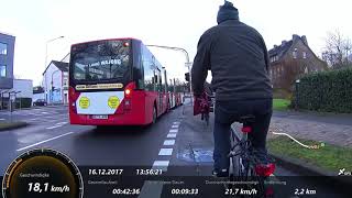 1612 2017 mit dem Fahrrad von Aachen nach Maastricht Teil1 [upl. by Emilio]