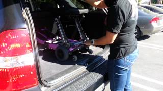 Loading the Luggie Scooter in your car [upl. by Fadas]