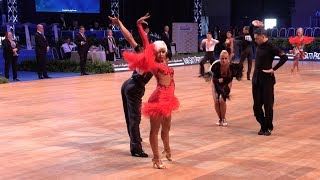 Vito Coppola  Oona Oinas ITA  Pasodoble  WDSF GrandSlam Latin  Rimini 2018 [upl. by Shuping790]