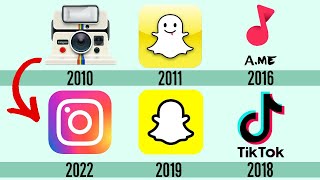 Unbelievable Social Media Logo Changes  Then amp Now [upl. by Ecidnacal779]