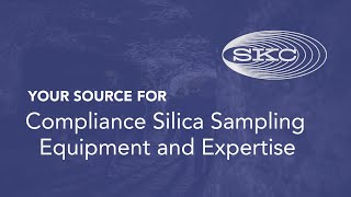 Your Source for Compliance Silica Sampling Equipment and Expertise  SKC [upl. by Arret]