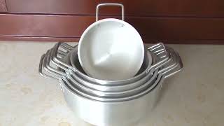 Aluminum pot manufacturer  supplier of aluminum kitchenware in China [upl. by Pfaff223]