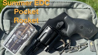 Smith And Wesson 43C Airlite 22 LR Review revolver pistol smithandwesson hunting guns [upl. by Margalo]