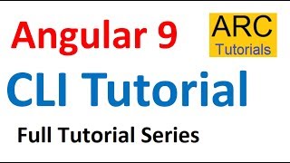 Angular 9 Tutorial For Beginners 7  Angular CLI [upl. by Ecydnarb]