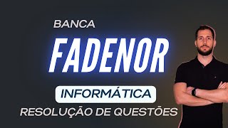 Gravação de Aula  Questões FADENOR [upl. by Amoritta]