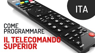 Tutorial Come programmare il telecomando programmabile Superior 4in1 2in1 1in1 [upl. by Evans576]